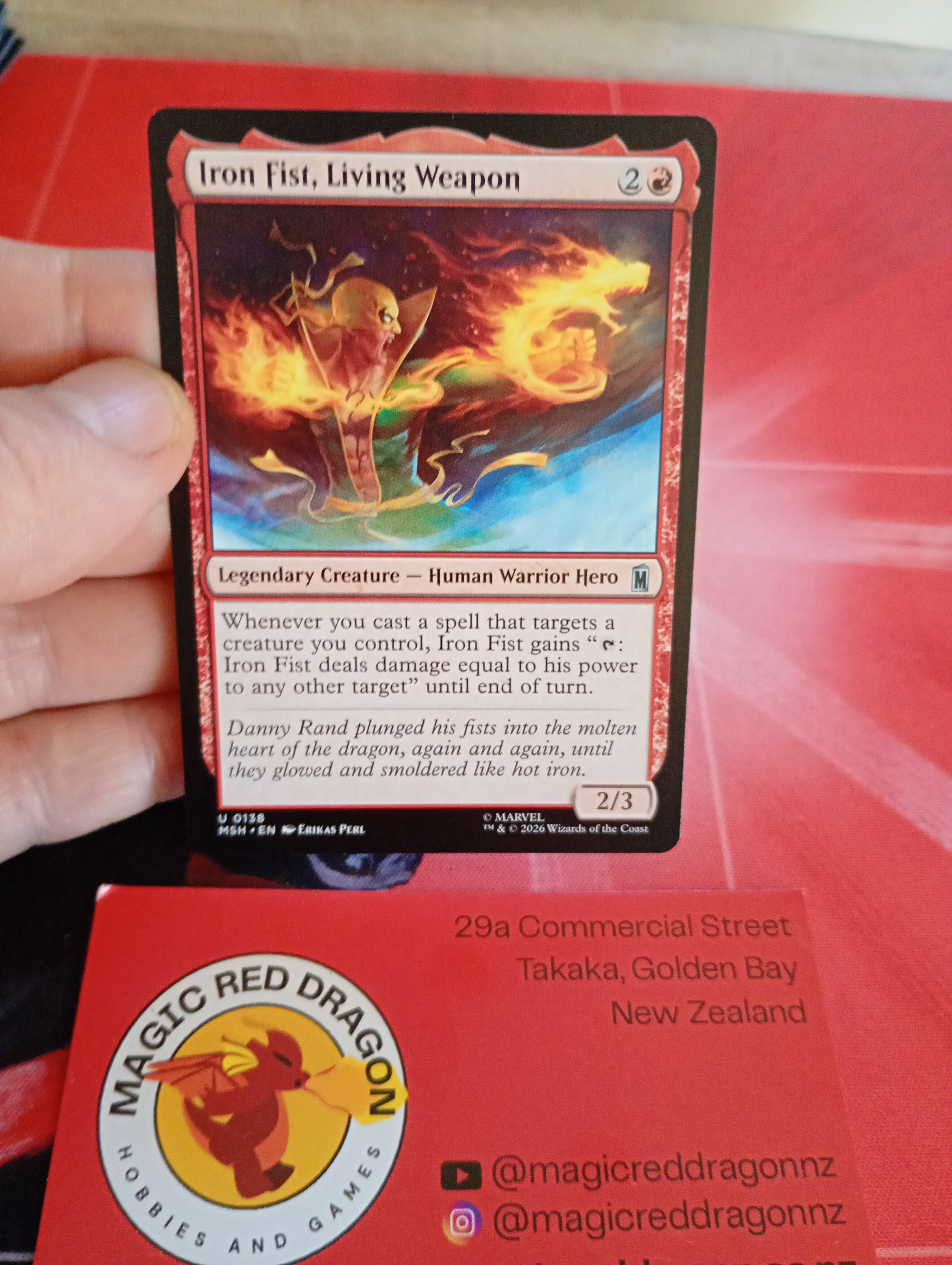 Iron Fist, Living Weapon - NM