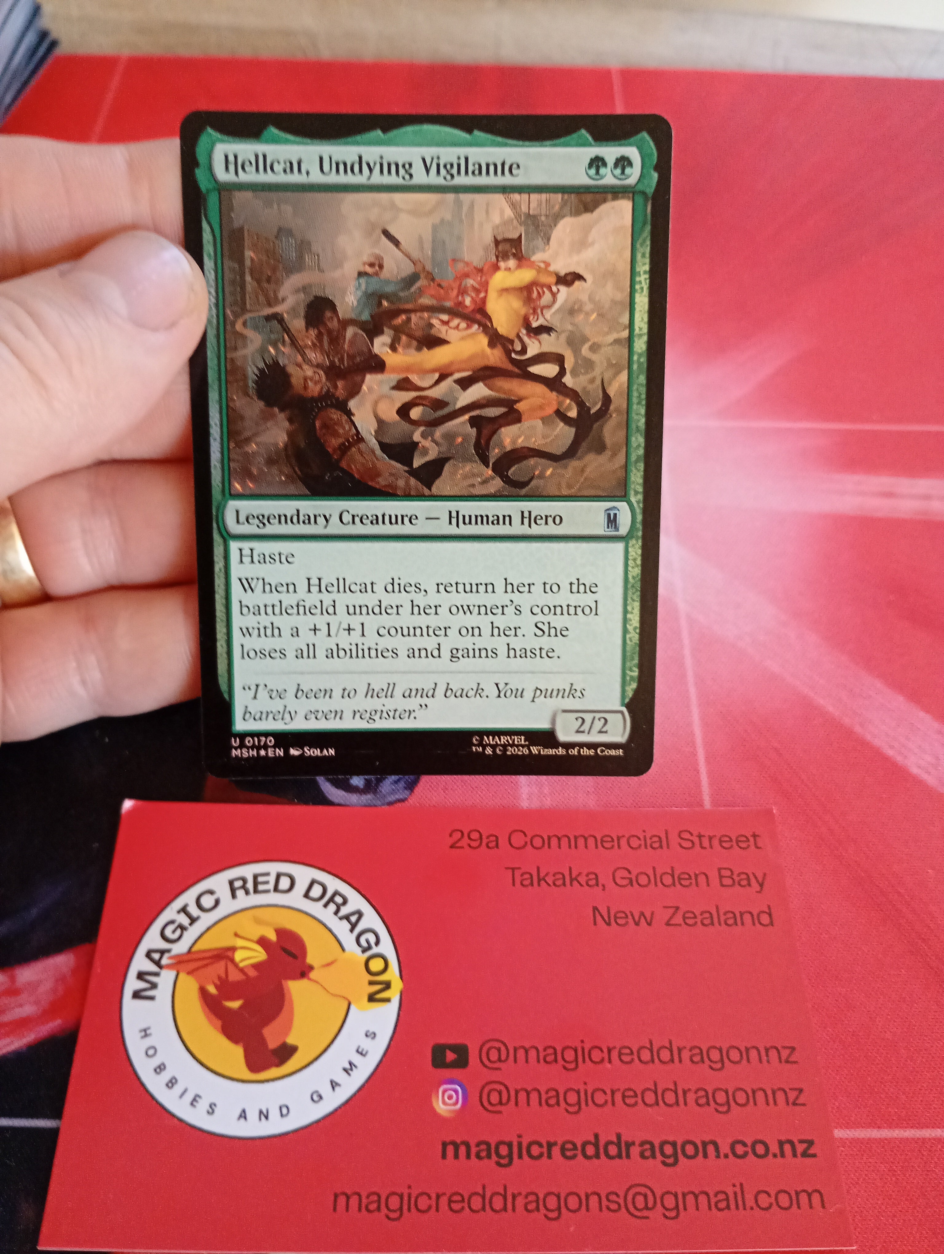 Hellcat, Undying Vigilante - NM FOIL