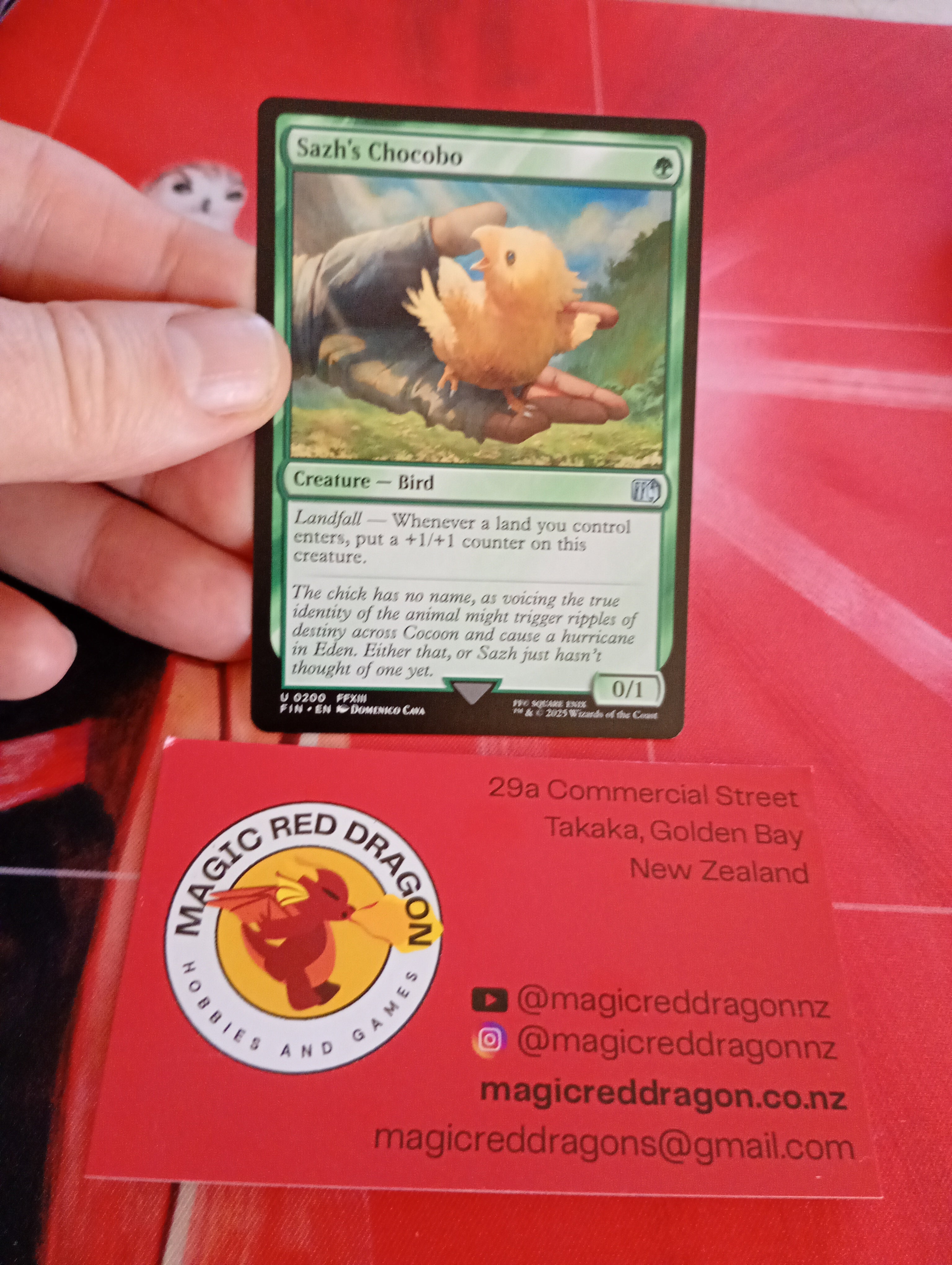 Sazh's Chocobo - NM-