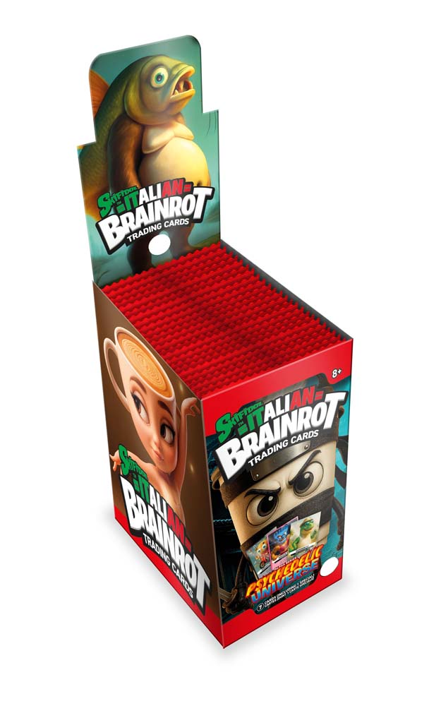 Skifidol Italian Brainrot Trading Card Game Booster box Alpha Series