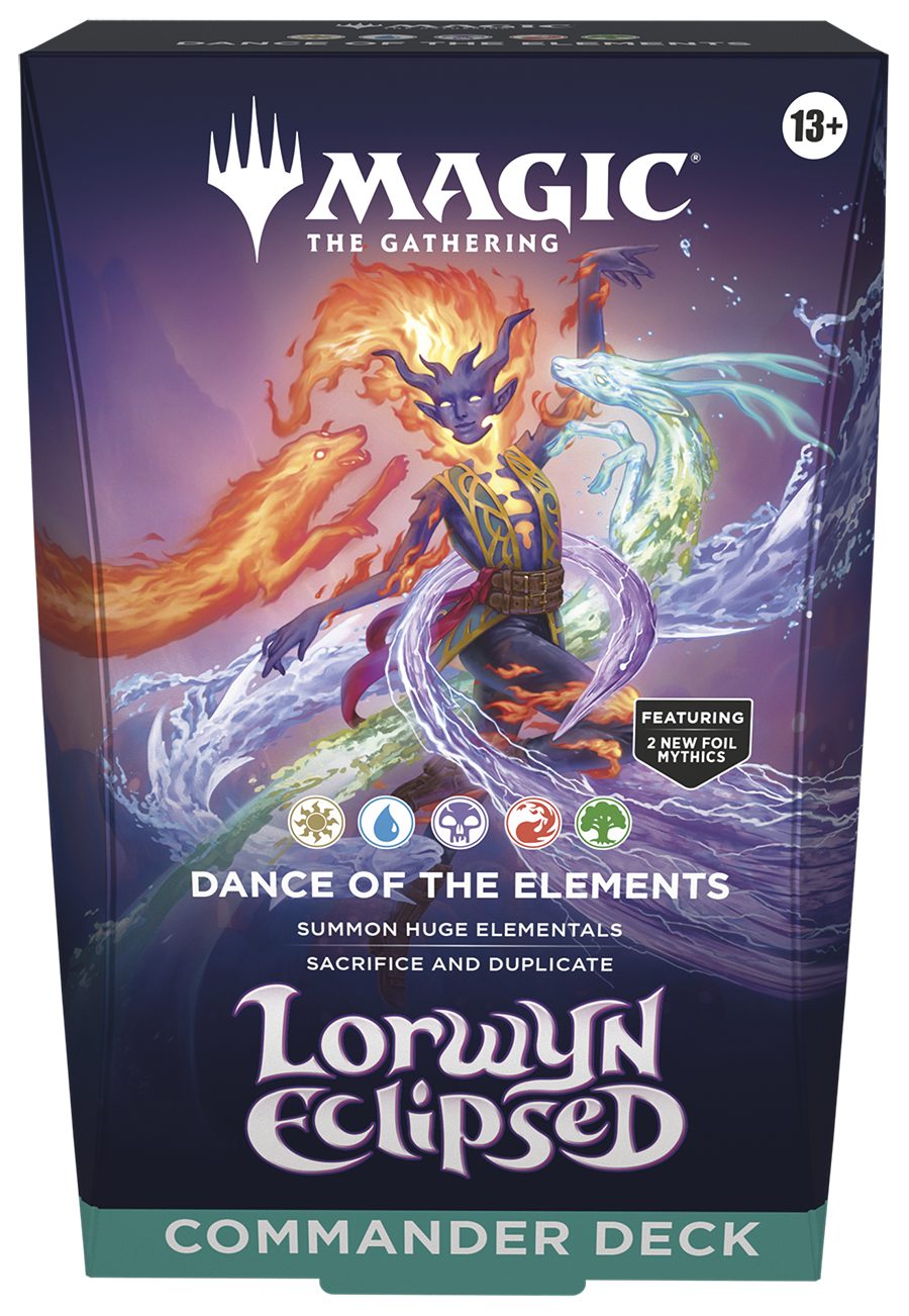 Magic The Gathering: Lorwyn Eclipsed Commander Decks (PRE-ORDER) Release Date Jan 23, 2026. One deck