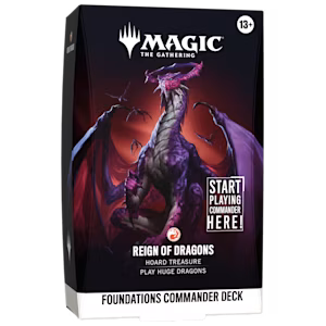 Magic The Gathering - Foundations Commander Decks - 1 Deck (pre-order) Release Date: Oct 2, 2026