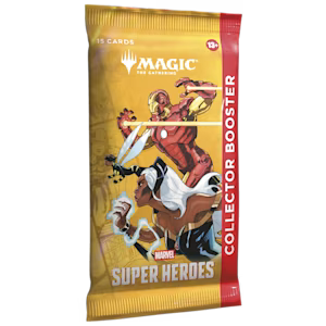 Marvel Super Heroes - Magic: The Gathering®  Collector Booster Pack (PRE-ORDER) Release Date: Jun 26, 2026