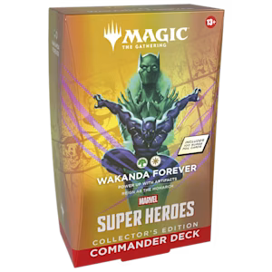Marvel Super Heroes - Magic: The Gathering®  Commander Deck Collector's Edition (pre-release) 1 ONLY Release Date: Jun 26, 2026
