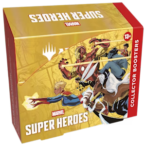 Marvel Super Heroes - Magic: The Gathering®  Collector Booster Display (PRE-ORDER) Release Date: Jun 26, 2026