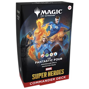 Marvel Super Heroes - Magic: The Gathering®  Commander Deck (pre-order) 1 ONLY Release Date: Jun 26, 2026