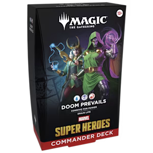 Marvel Super Heroes - Magic: The Gathering®  Commander Deck (pre-order) 1 ONLY Release Date: Jun 26, 2026