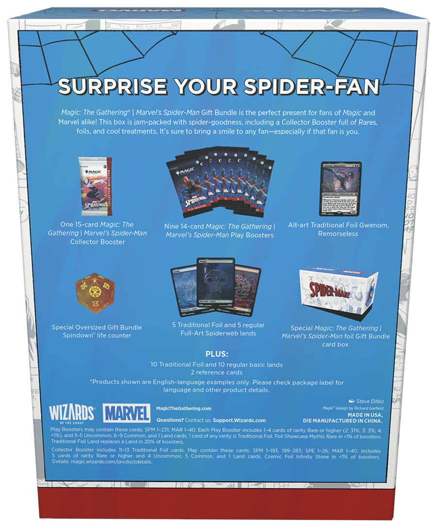 Magic The Gathering Spider-Man Gift Bundle