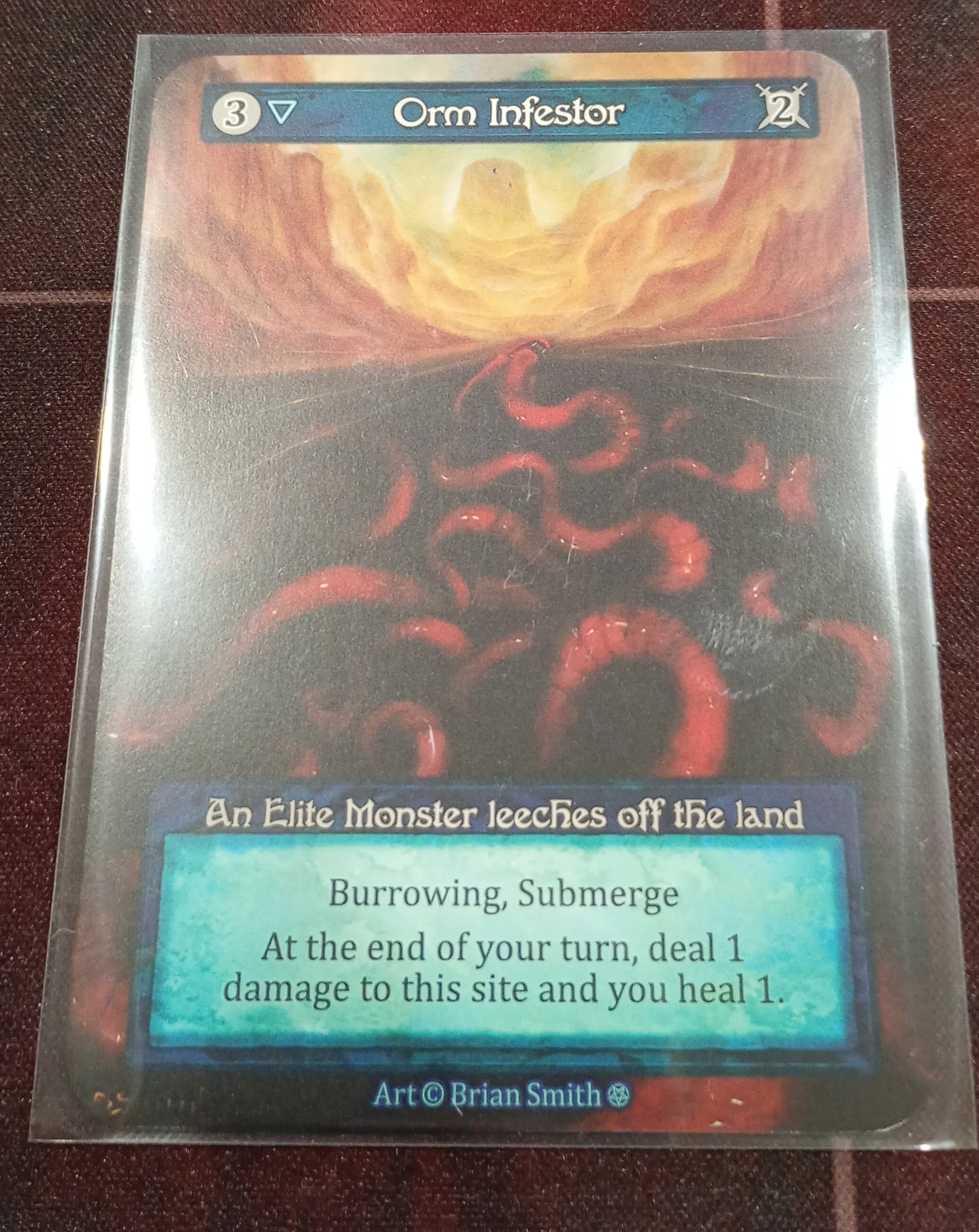 Orm Infestor. Sorcery tcg- gothic
