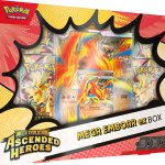 Pokémon TCG: Mega Evolution—Ascended Heroes Mega Emboar EX Box (PRE-ORDER) Release date: 24th April 2026