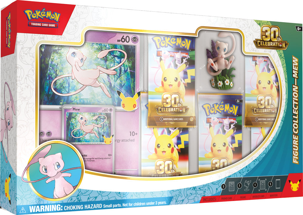Pokémon TCG: 30th Celebration Figure Collection - Mew - PRE ORDER - Release Date: November 6th 2026