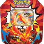 Pokémon TCG: Mega Evolution—Ascended Heroes Tin - Mega Emboar ex - PRE ORDER - Release Date: August 28th 2026
