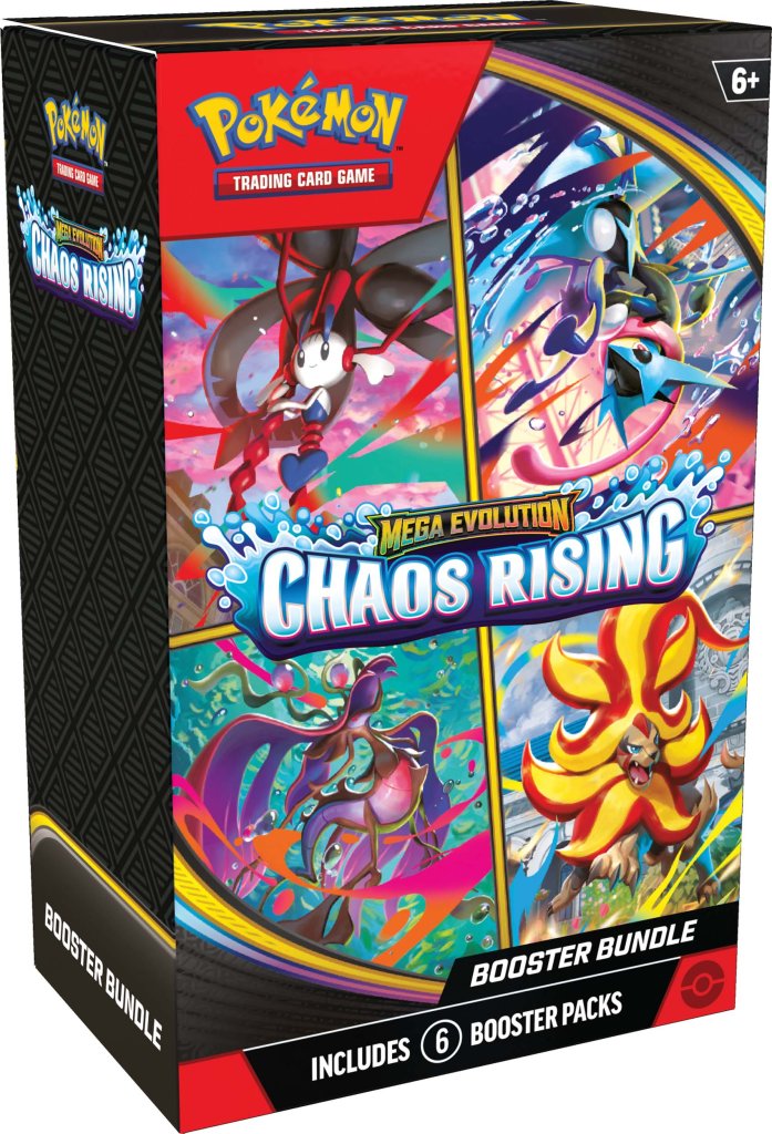 Chaos Rising - Booster Bundle - Pokémon TCG: Mega Evolution Chaos Rising (PRE-ORDER) Release date 22 May 2026