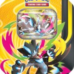 Pokémon TCG: Mega Forces Tin -  Mega Zeraora EX - PRE ORDER - Release Date: August 28th 2026