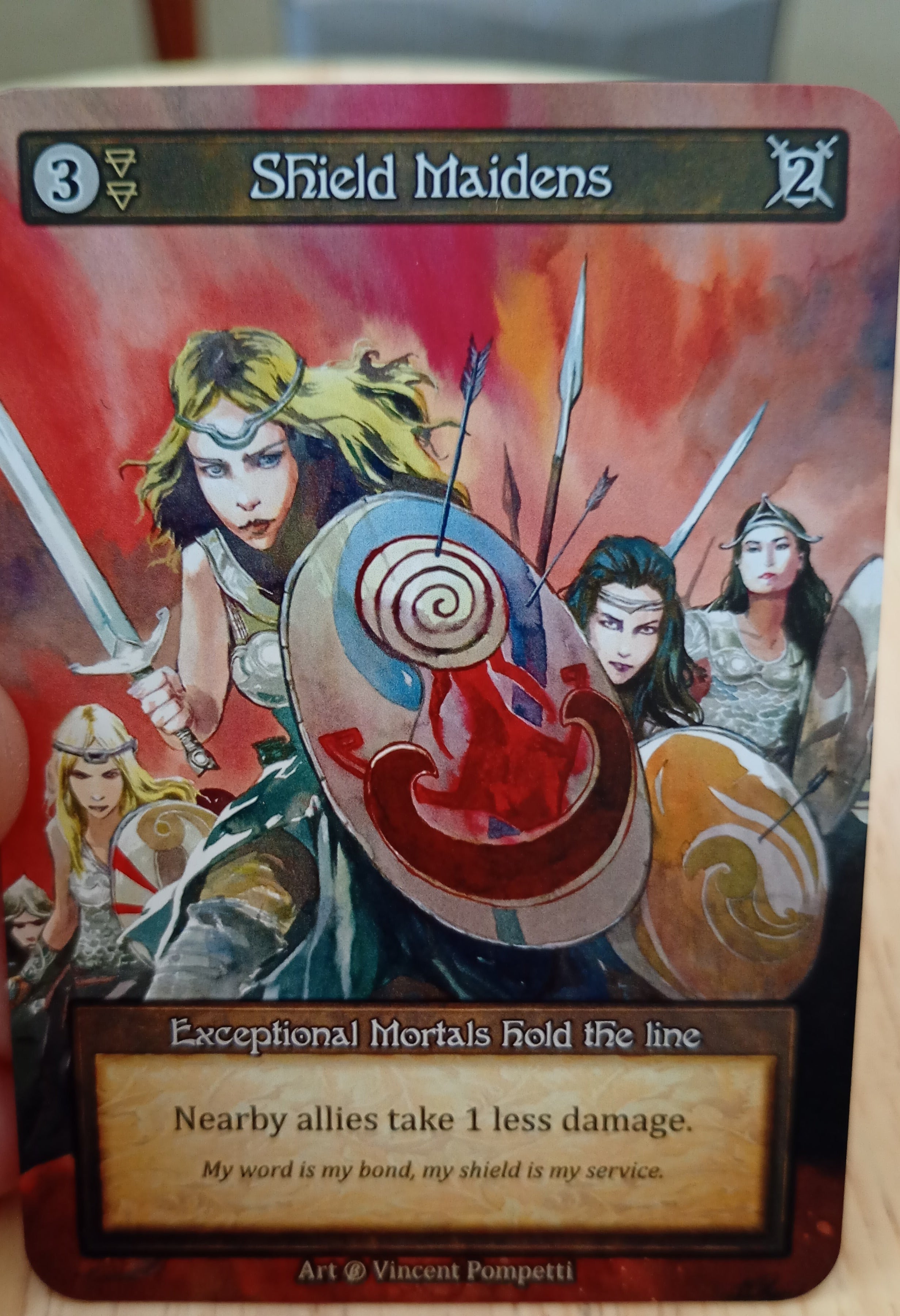 Shield Maidens, sorcery, single cards