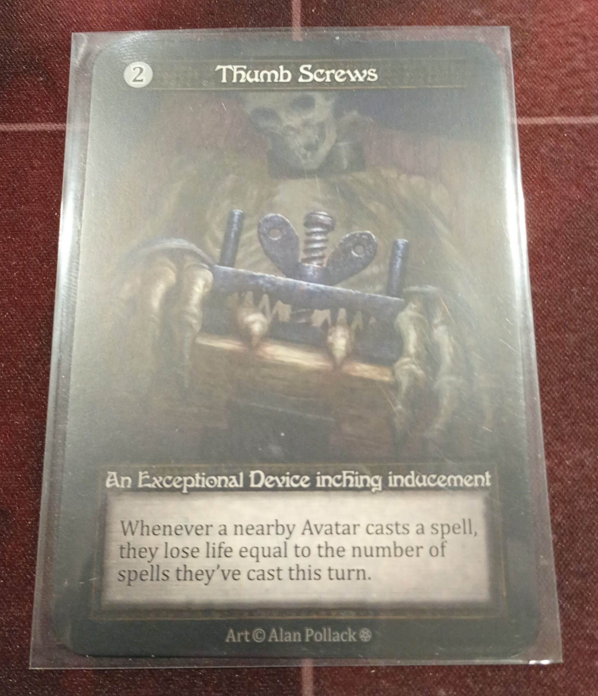 Thumb Screws, sorcery tcg