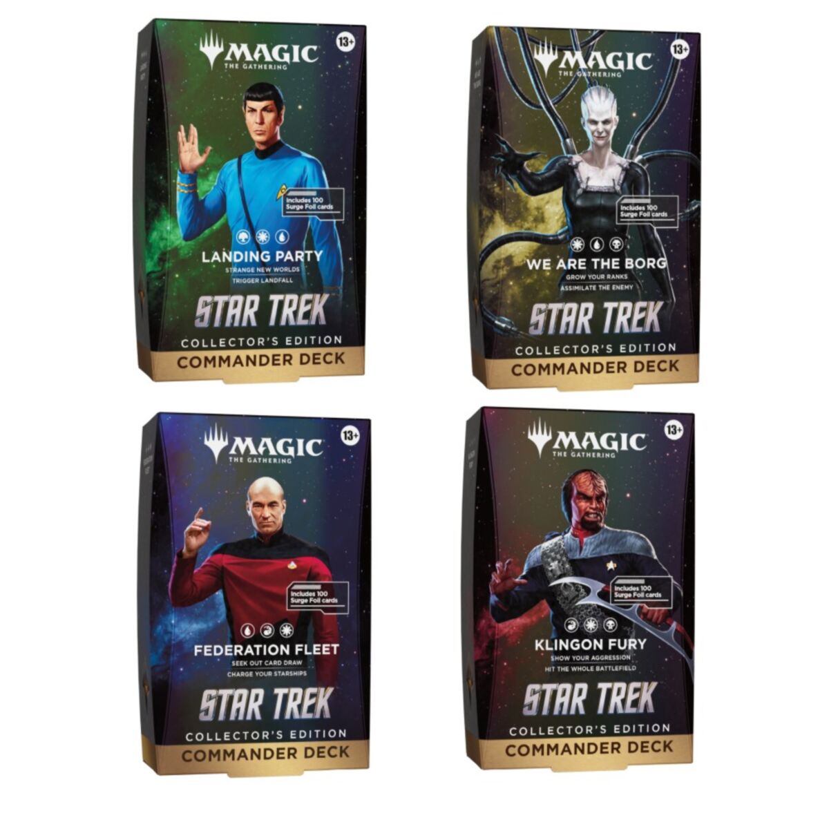Star Trek - Collector Commander Decks - Magic: The Gathering®  (pre-order) Release Date: 20 Nov 2026