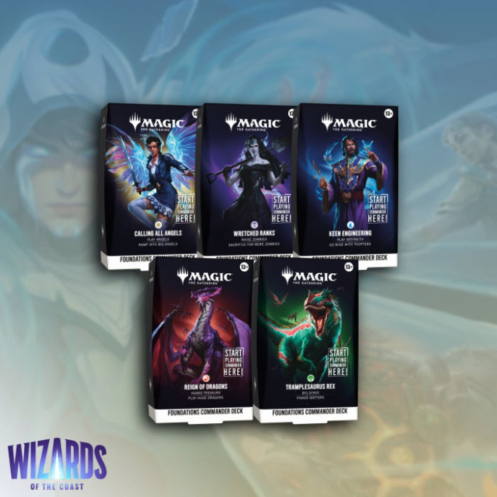 Magic The Gathering - Foundations Commander Decks - 1 Deck (pre-order) Release Date: Oct 2, 2026