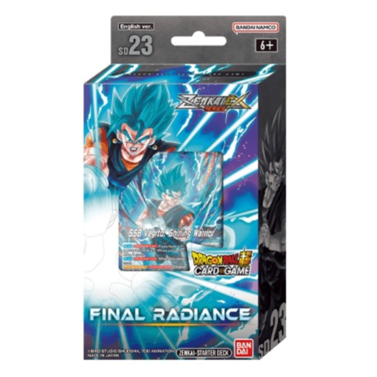 Dragon Ball Super Card Game: Zenkai Series – Starter Deck Display: Fin –  Magic Red Dragon