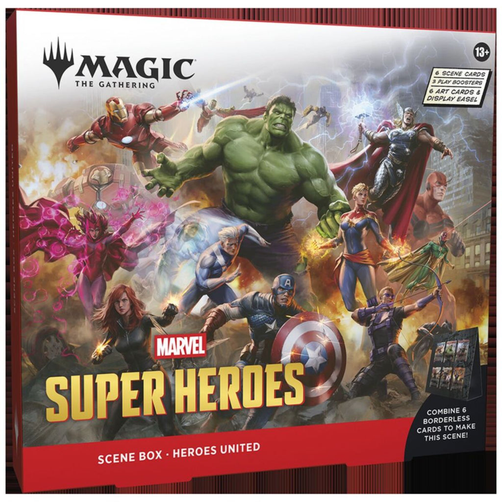 Marvel Super Heroes - Magic: The Gathering® Marvel Super Heroes Scene Boxes 1 OF THE 2 (PRE-ORDER) Release Date: Jun 26, 2026 (Copy)