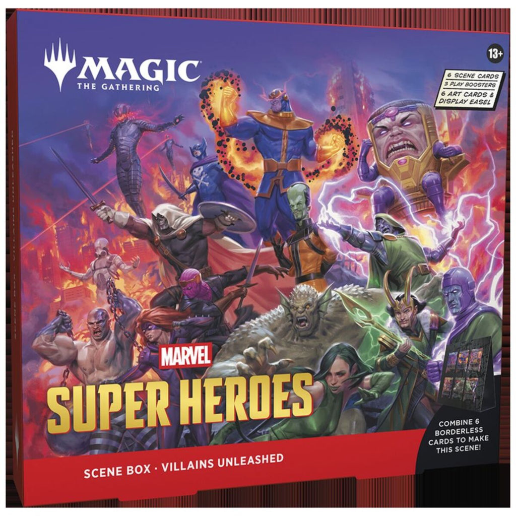 Marvel Super Heroes - Magic: The Gathering® Marvel Super Heroes Scene Boxes 1 OF THE 2 (PRE-ORDER) Release Date: Jun 26, 2026 (Copy)