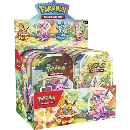 Pokémon TCG: Prismatic Evolutions Mini Tin Display Sealed