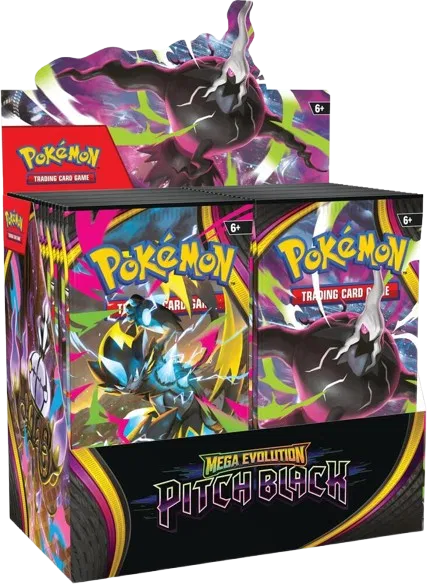 Pitch Black - Pre Release Kit Sealed - Build and Battle box + Booster Box + Staff Promos - Pokémon TCG: Mega Evolution Pitch Black