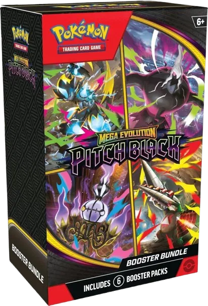 Pokémon TCG: Mega Evolution— Pitch Black Booster Bundle (PRE ORDER) Release Date: 17th July 2026