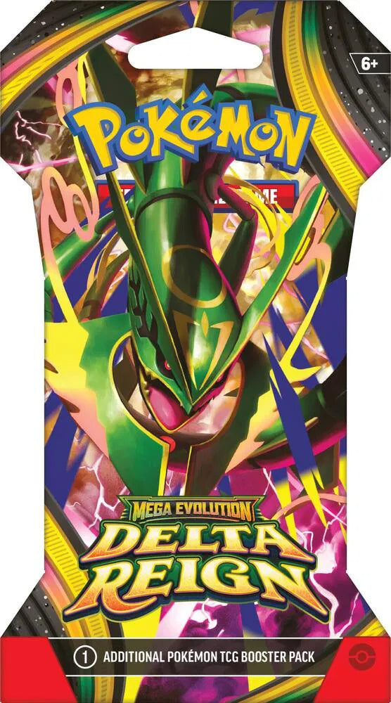 Pokémon TCG: Mega Evolution— Delta Reign Sleeved Booster Pack PRE ORDER Release Date: November 6th 2026